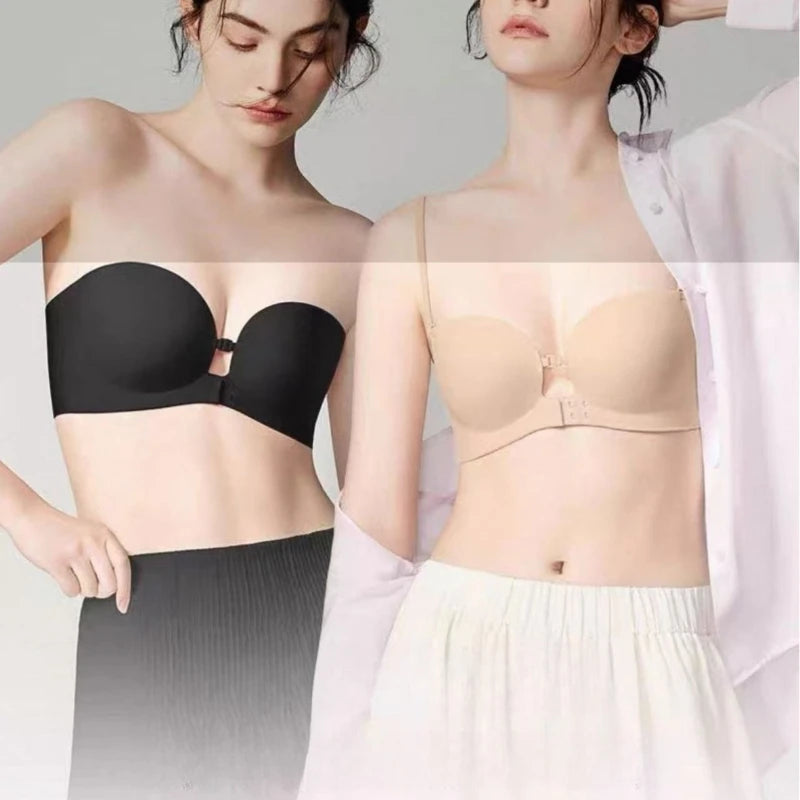 Ceravon Seamless Strapless Push-Up Bra