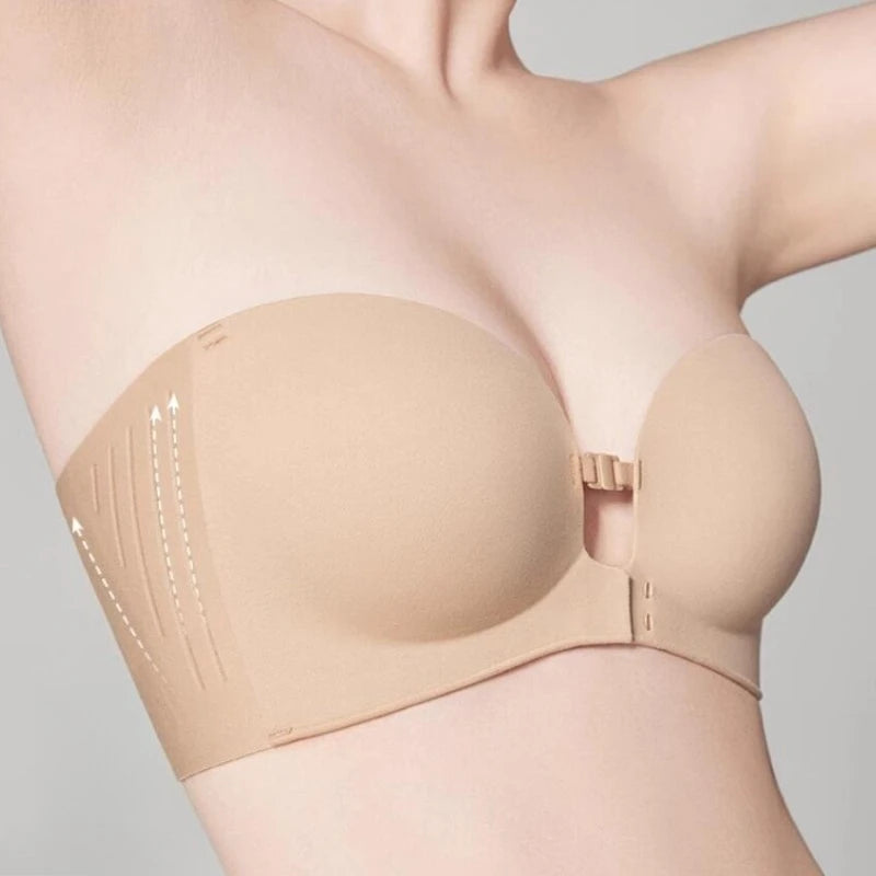 Ceravon Seamless Strapless Push-Up Bra